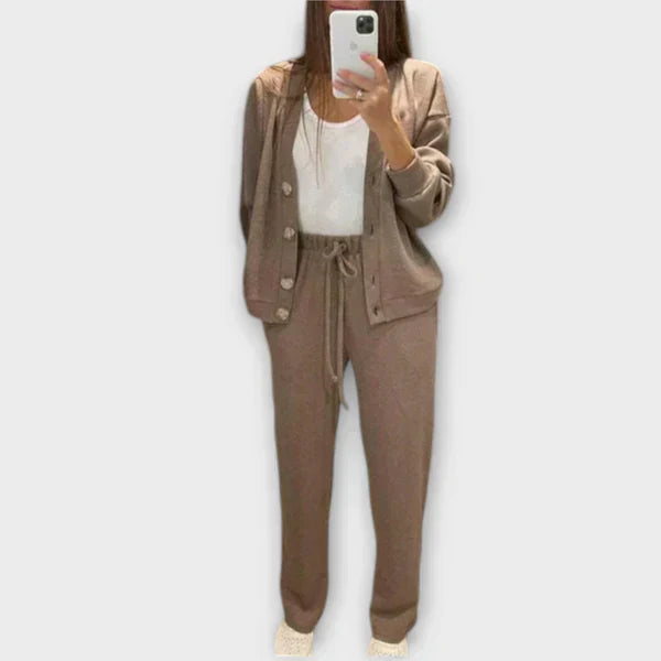 Long Sleeve Blouse and Trousers