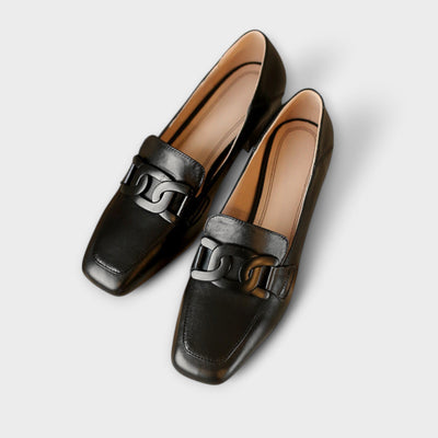 Monika™ | Elegant loafers with heel