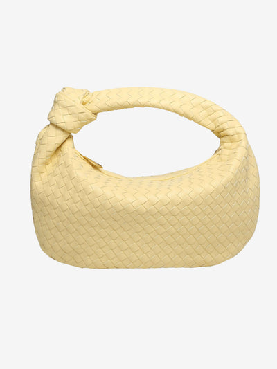 Giselle | Medium Woven Shoulder Bag with Knot