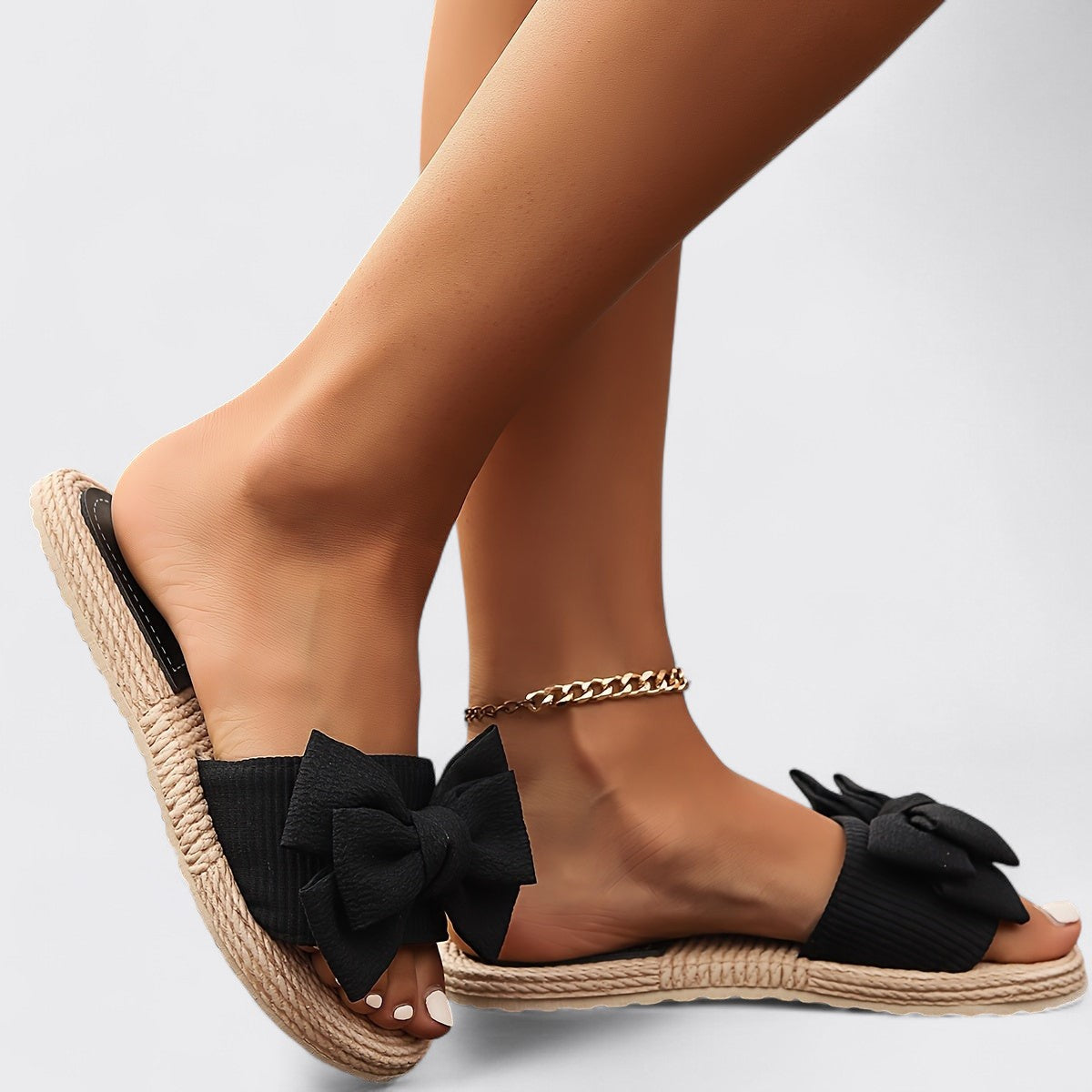 Revie - Grace Bow Sandals