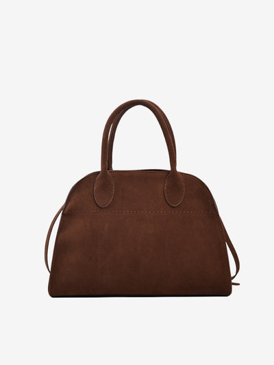Luisa | Minimalist Daily Bag in Suede Leather