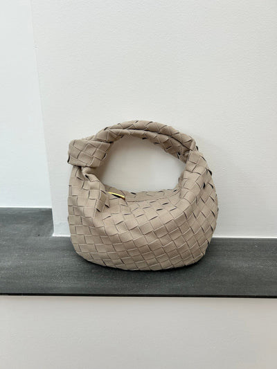 Renee | Mini Bag in Soft Woven Suede
