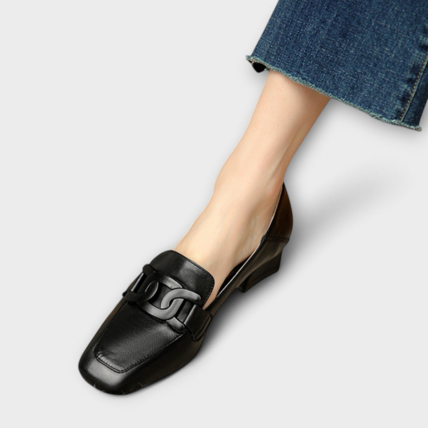 Monika™ | Elegant loafers with heel