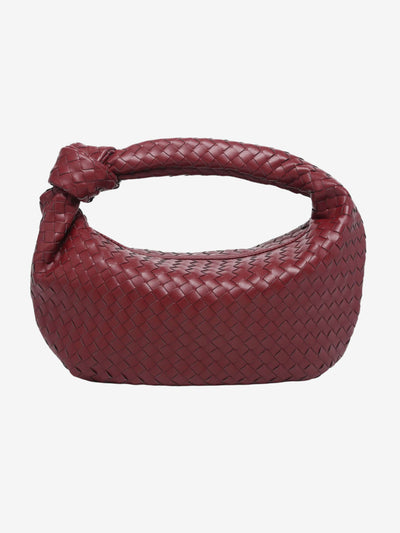Giselle | Medium Woven Shoulder Bag with Knot