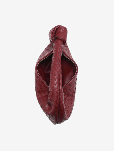 Giselle | Medium Woven Shoulder Bag with Knot