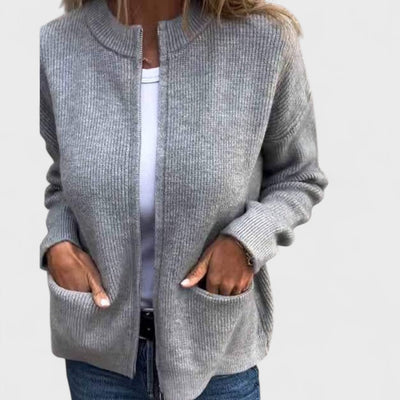 Noelle - Knitted Cotton Cardigan