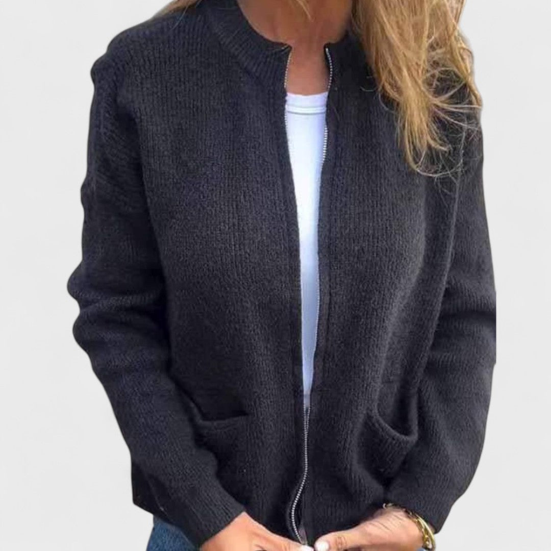 Noelle - Knitted Cotton Cardigan
