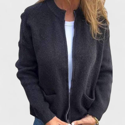 Noelle - Knitted Cotton Cardigan