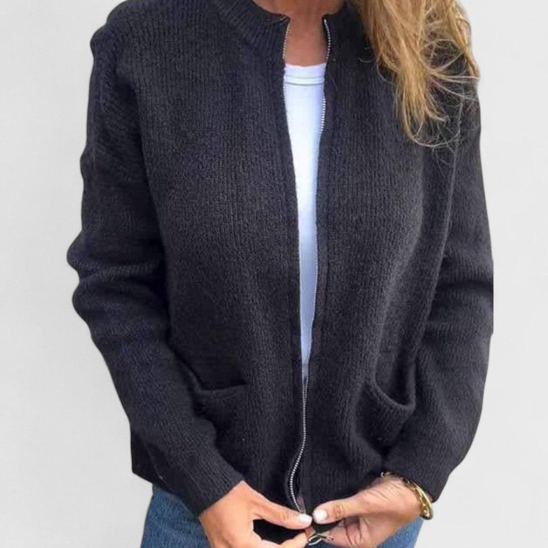 Noelle - Knitted Cotton Cardigan