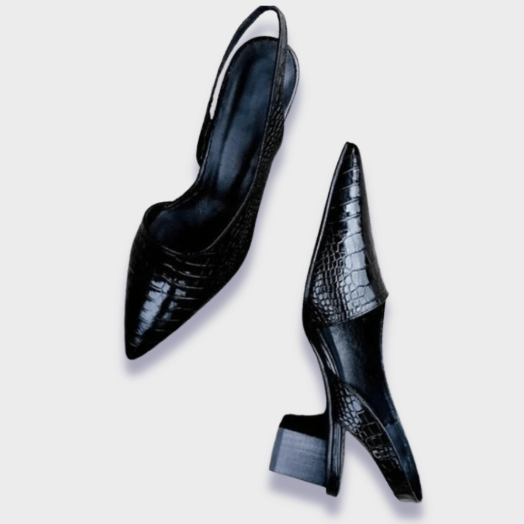 Mariagiulia™ | Scaled Leather Heels