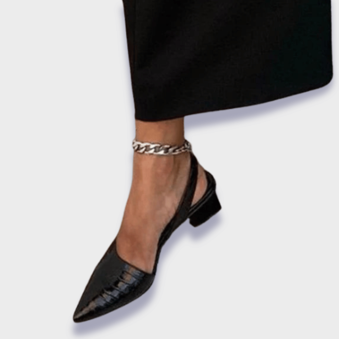 Mariagiulia™ | Scaled Leather Heels