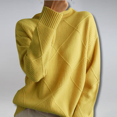 Darcy - Oversized High Neck Jumper