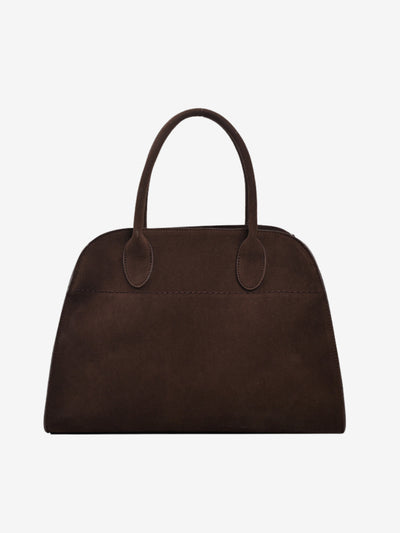 Luisa | Minimalist Daily Bag in Suede Leather