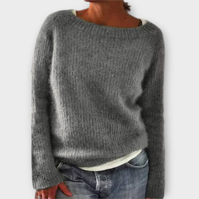 Regine – plain knit sweater