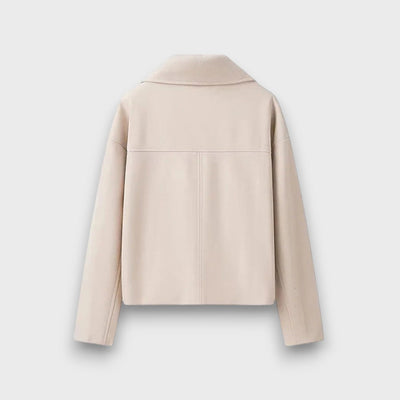 Pinalle – Short coat with a lapel collar