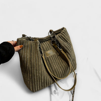 Gianna Boutique - Soft Cord Shoulder Bag