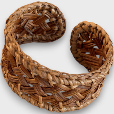 Noelia – Woven Rattan Bracelet
