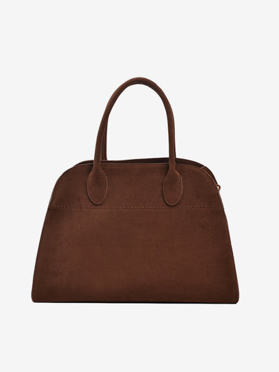 Luisa | Minimalist Daily Bag in Suede Leather