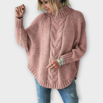 Elysian - Knitted Jumper with Cable Knit Pattern