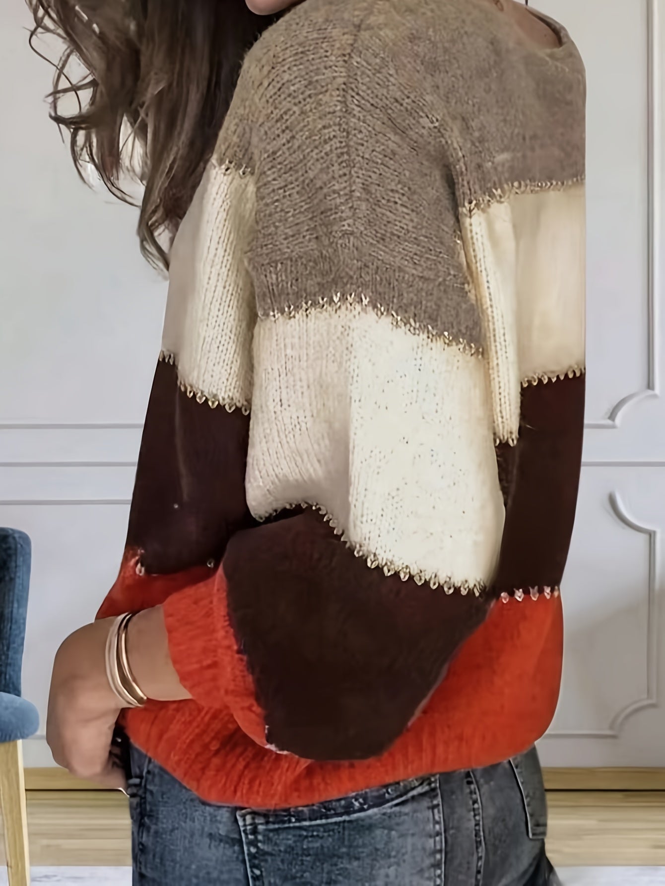 Livia - Colour Block Sweater