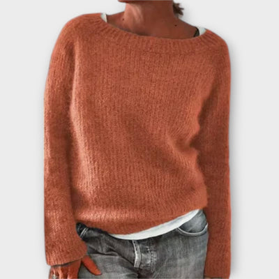 Regine – plain knit sweater