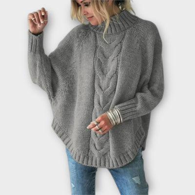 Elysian - Knitted Jumper with Cable Knit Pattern