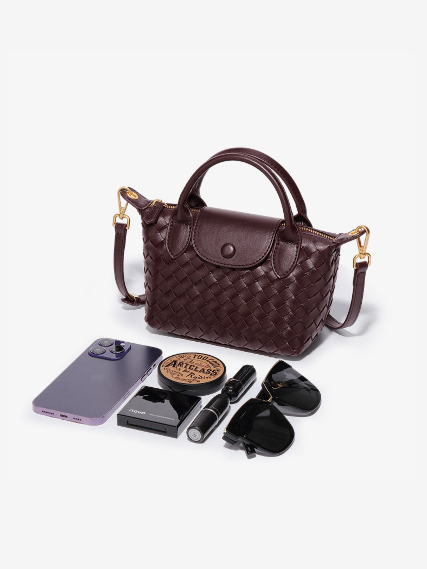 Elise | Small Convertible Woven Bag