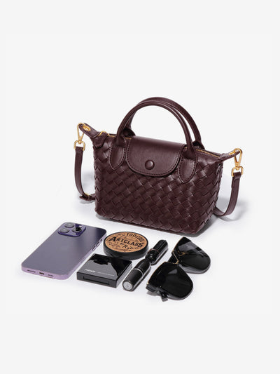 Elise | Small Convertible Woven Bag
