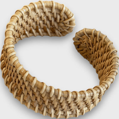 Noelia – Woven Rattan Bracelet