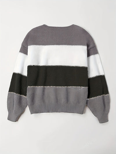Livia - Colour Block Sweater