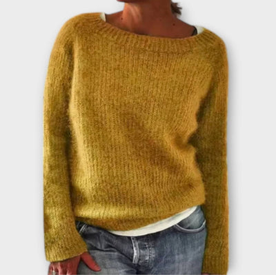 Regine – plain knit sweater