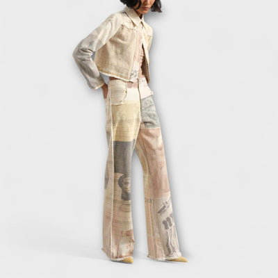 Rhea – Wide Leg Jeans with a Vintage Touch