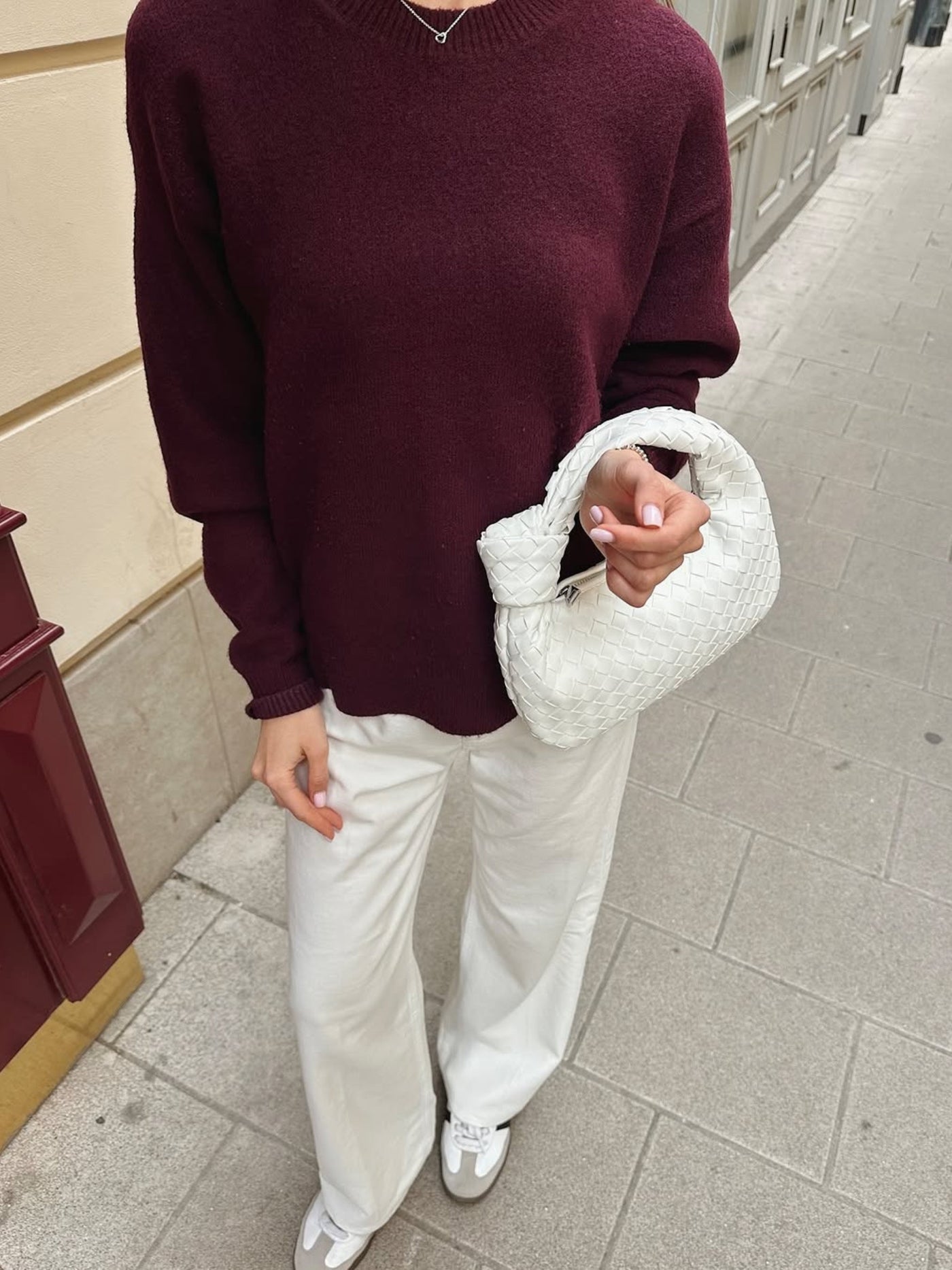 Sienna | Small Bag with Woven Handle