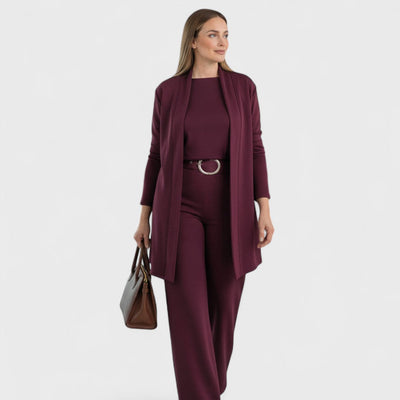 Nora - Luxurious and Comfortable Women's Three-Piece Suit