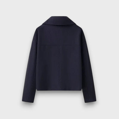 Pinalle – Short coat with a lapel collar