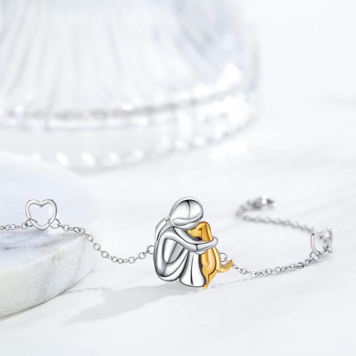 Elisa - Bracelet with Dog Icon