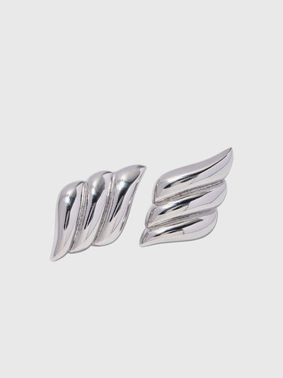Aitana | Three-Layer Wing-Shaped Earrings