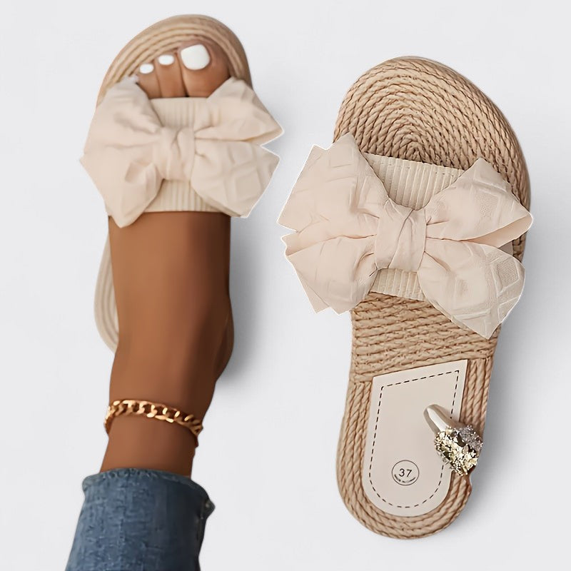 Revie - Grace Bow Sandals