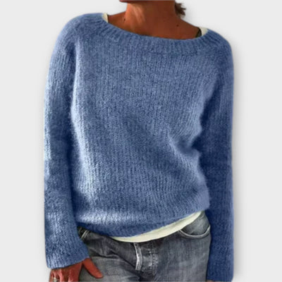 Regine – plain knit sweater