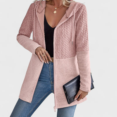 Valentino - Elegant Grey Cardigan with Hood for Women