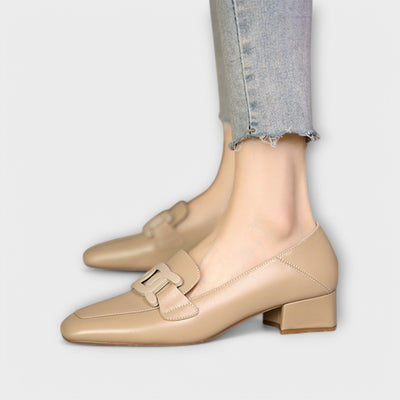 Monika™ | Elegant loafers with heel