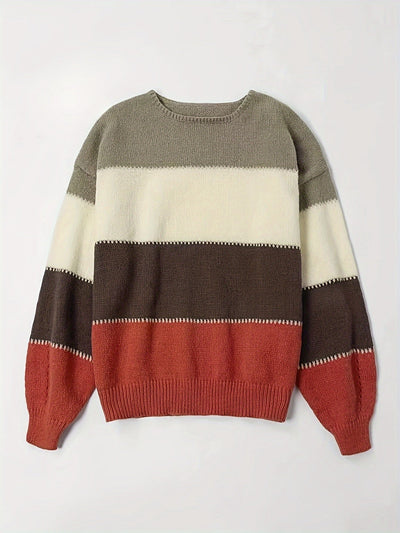 Livia - Colour Block Sweater