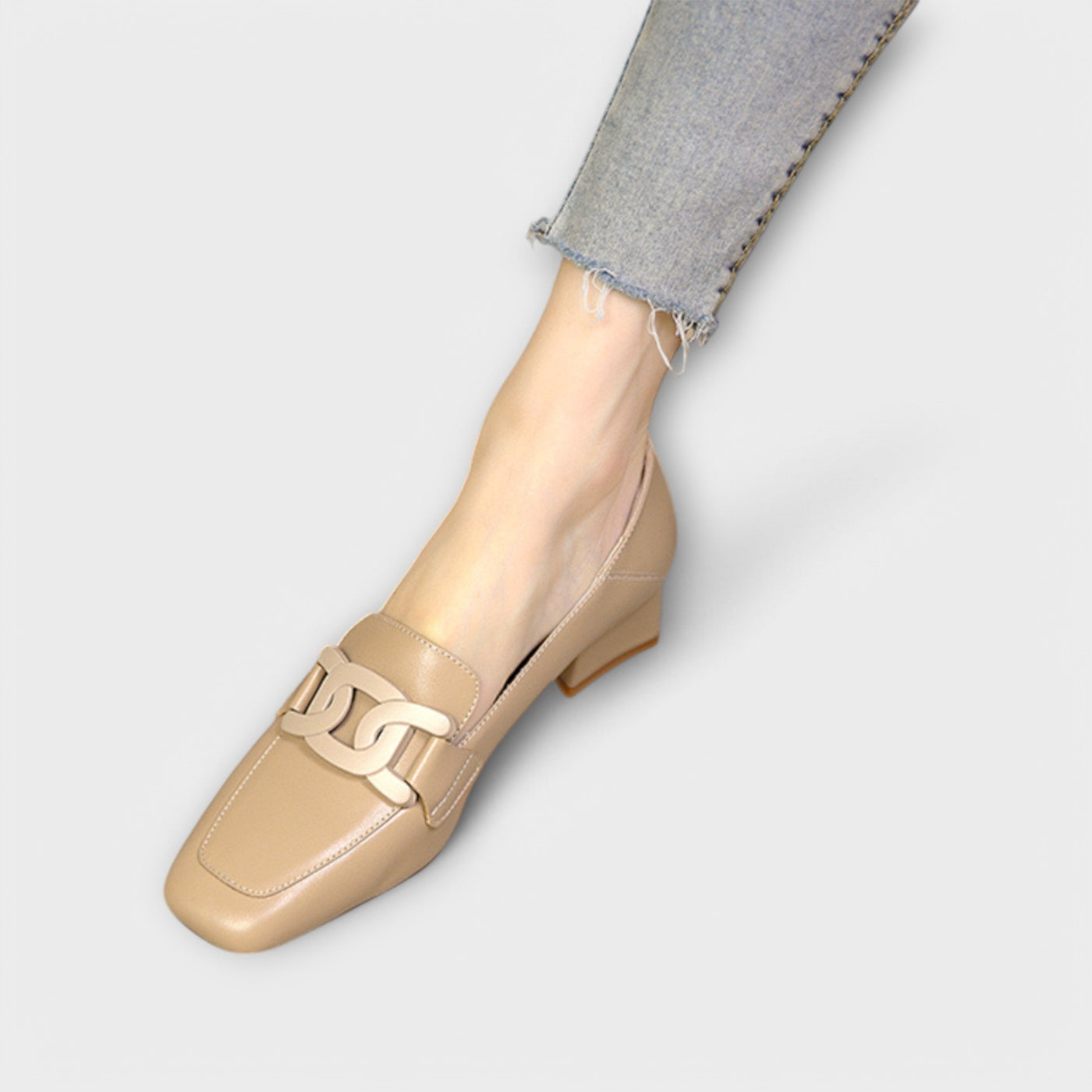 Monika™ | Elegant loafers with heel