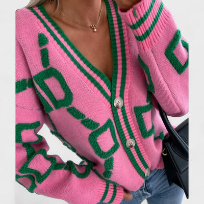 Bombay - Colour Block Cardigan