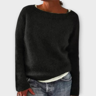 Regine – plain knit sweater