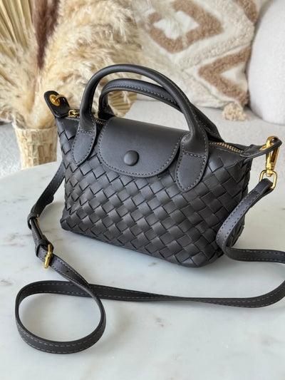 Elise | Small Convertible Woven Bag