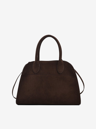 Luisa | Minimalist Daily Bag in Suede Leather