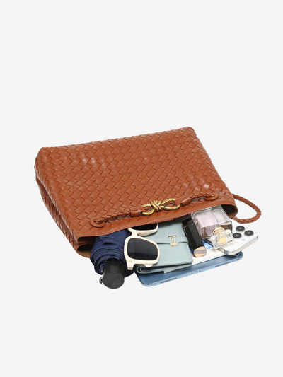 Vivienne | Woven Oversized Classic Bag