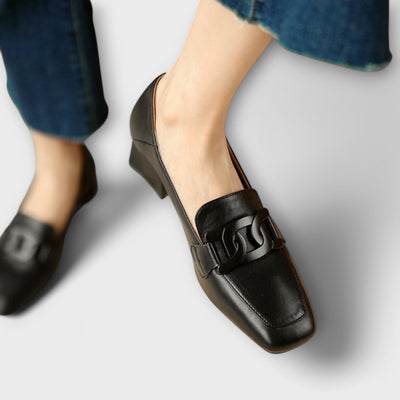 Monika™ | Elegant loafers with heel
