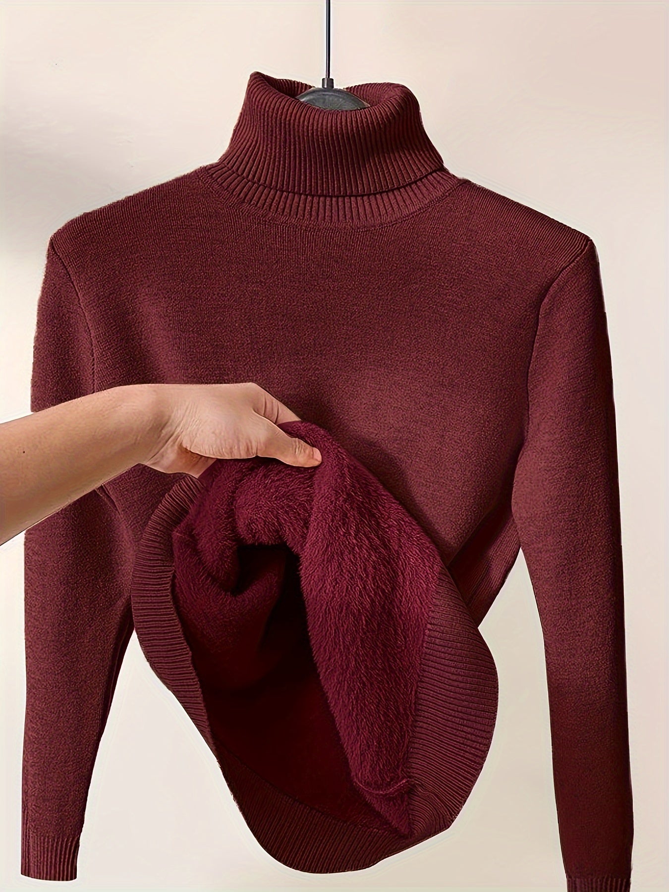 Zoe - Soft High Neck Jumper